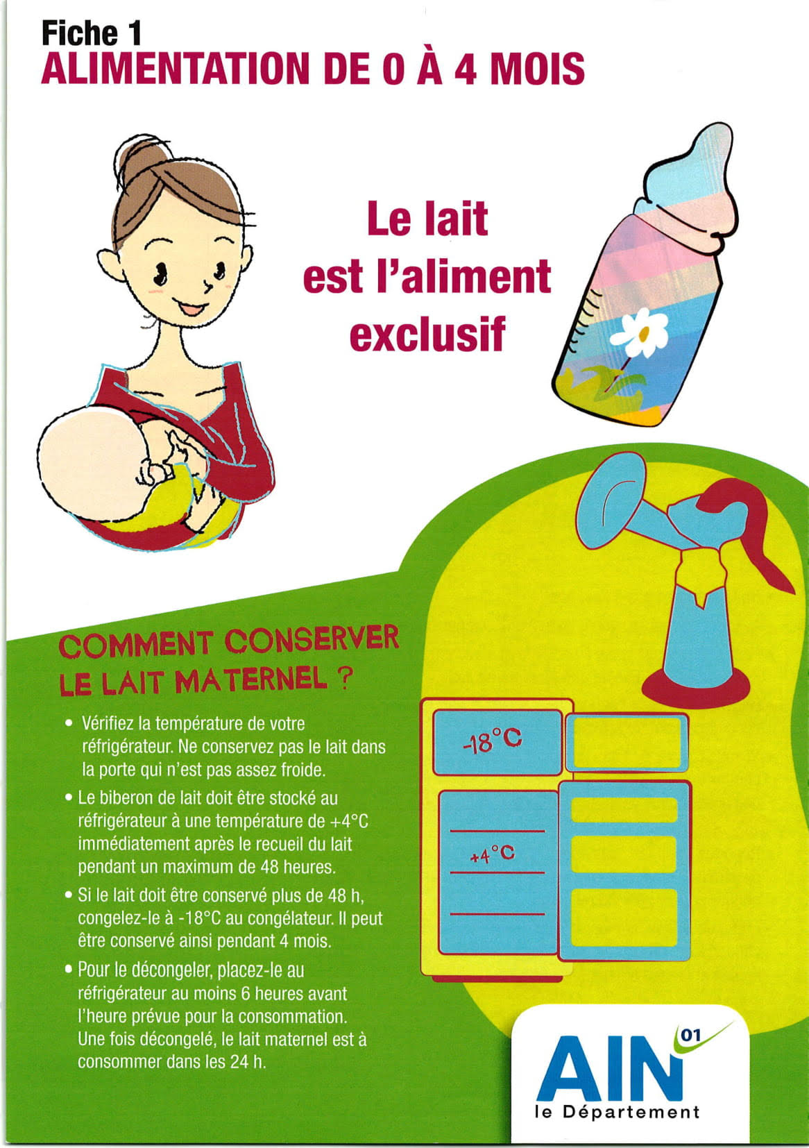 Alimentation 0-7 mois - Page 1