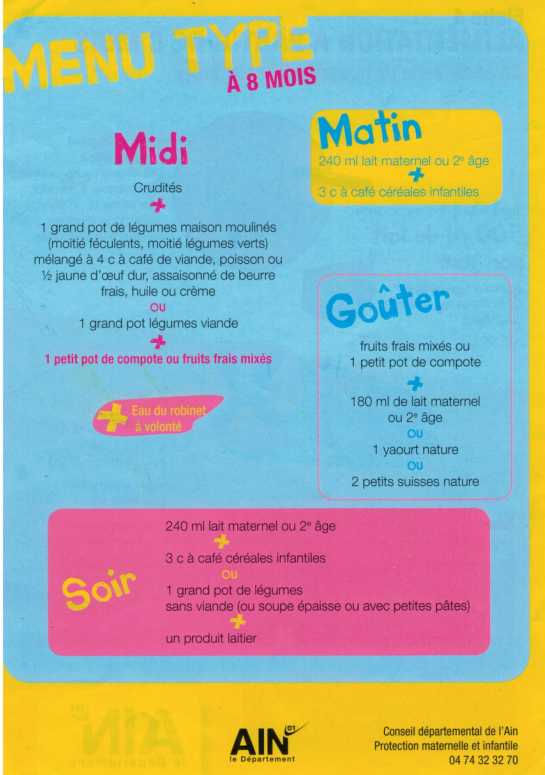 Alimentation après 8 mois - Page 2