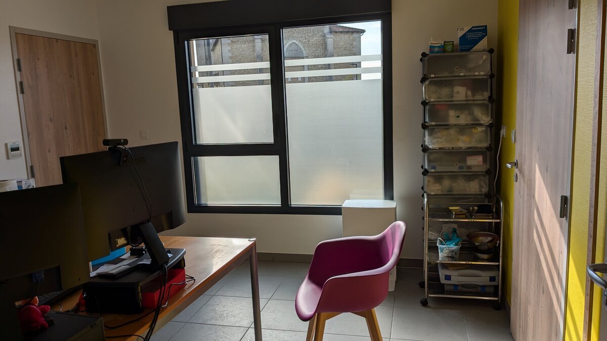 Bureau de l'assistante médicale Jennifer
